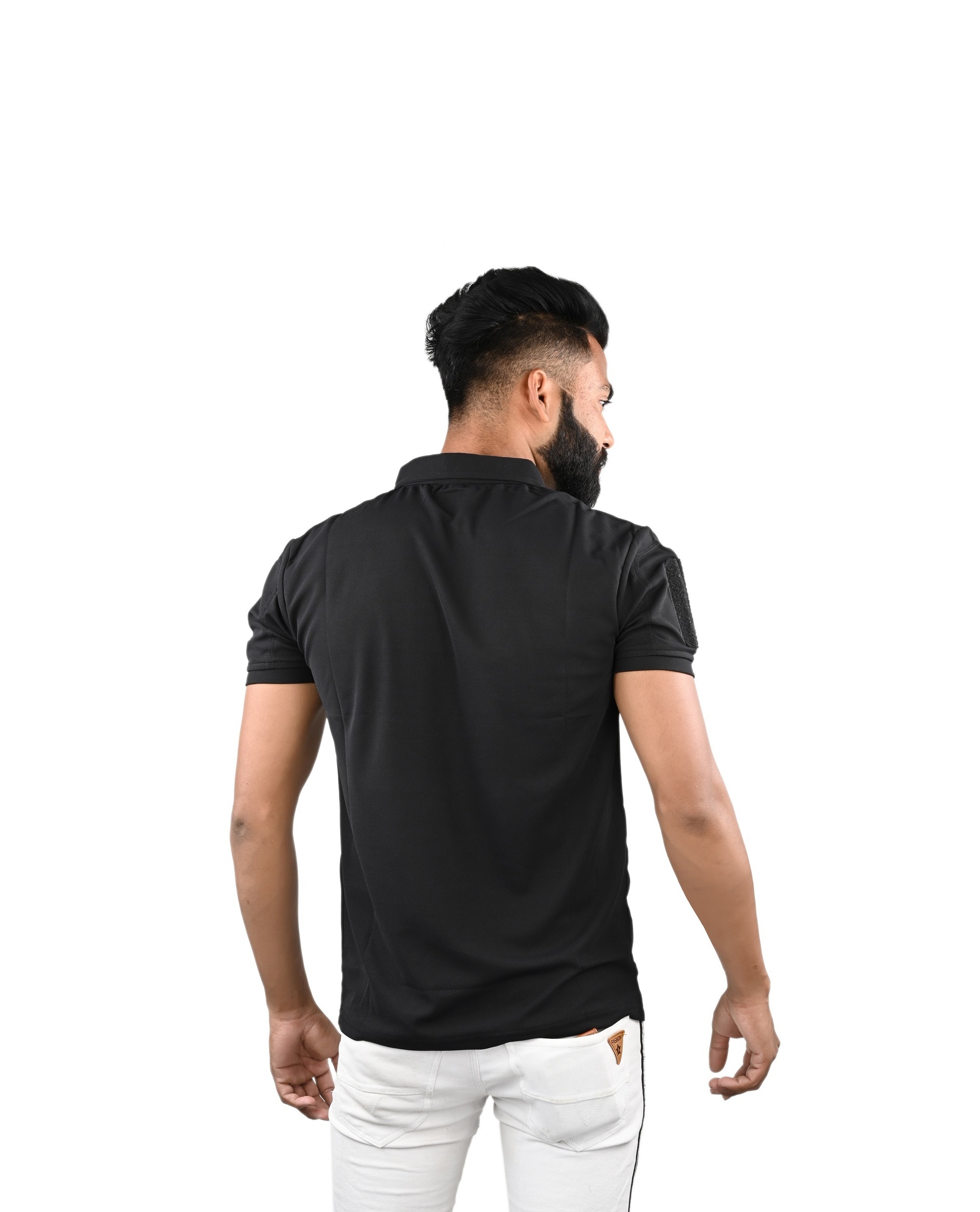 Black Polo T-Shirt
