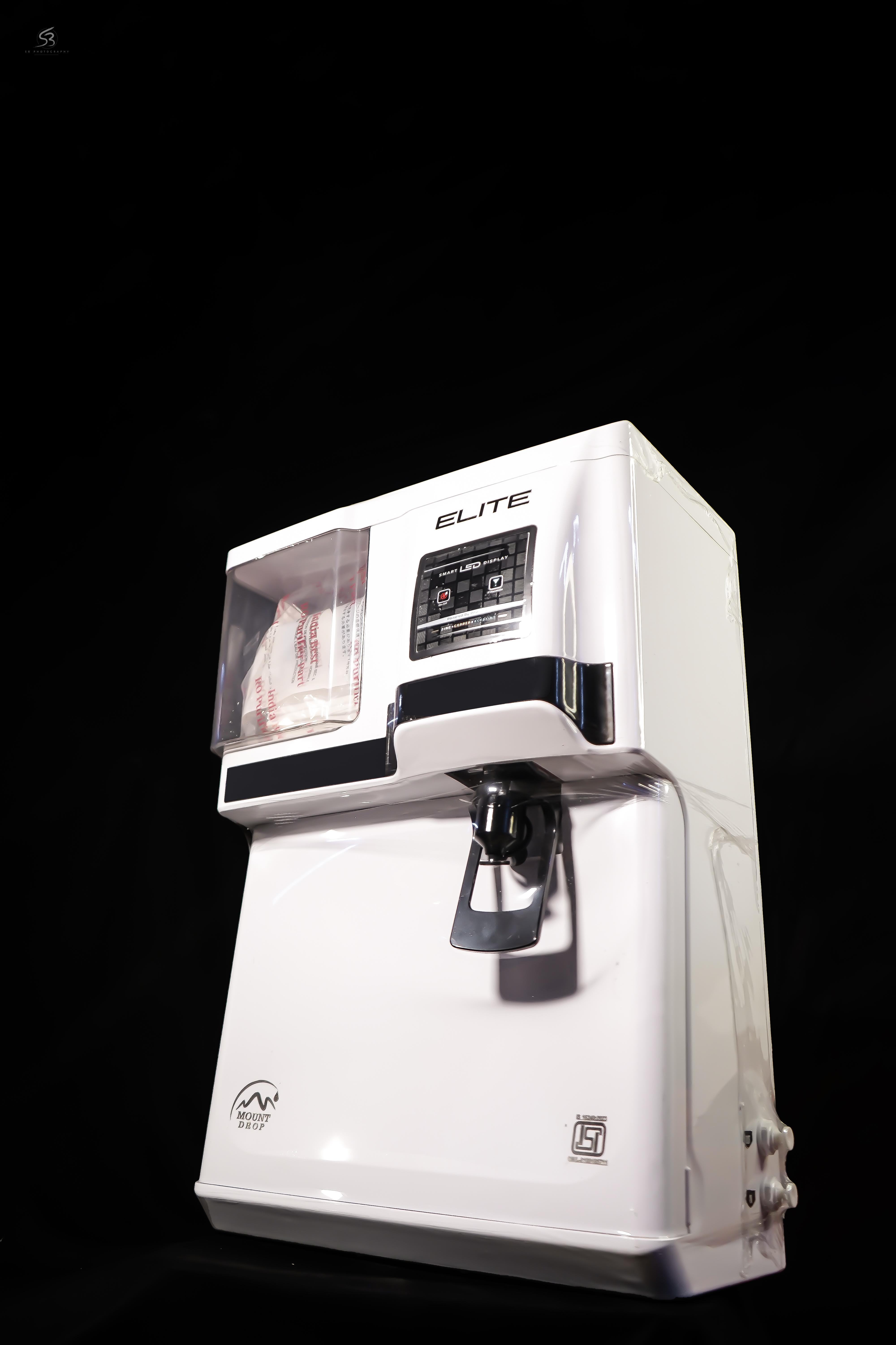 Mount Drop new White ELITE Water Purifier.
