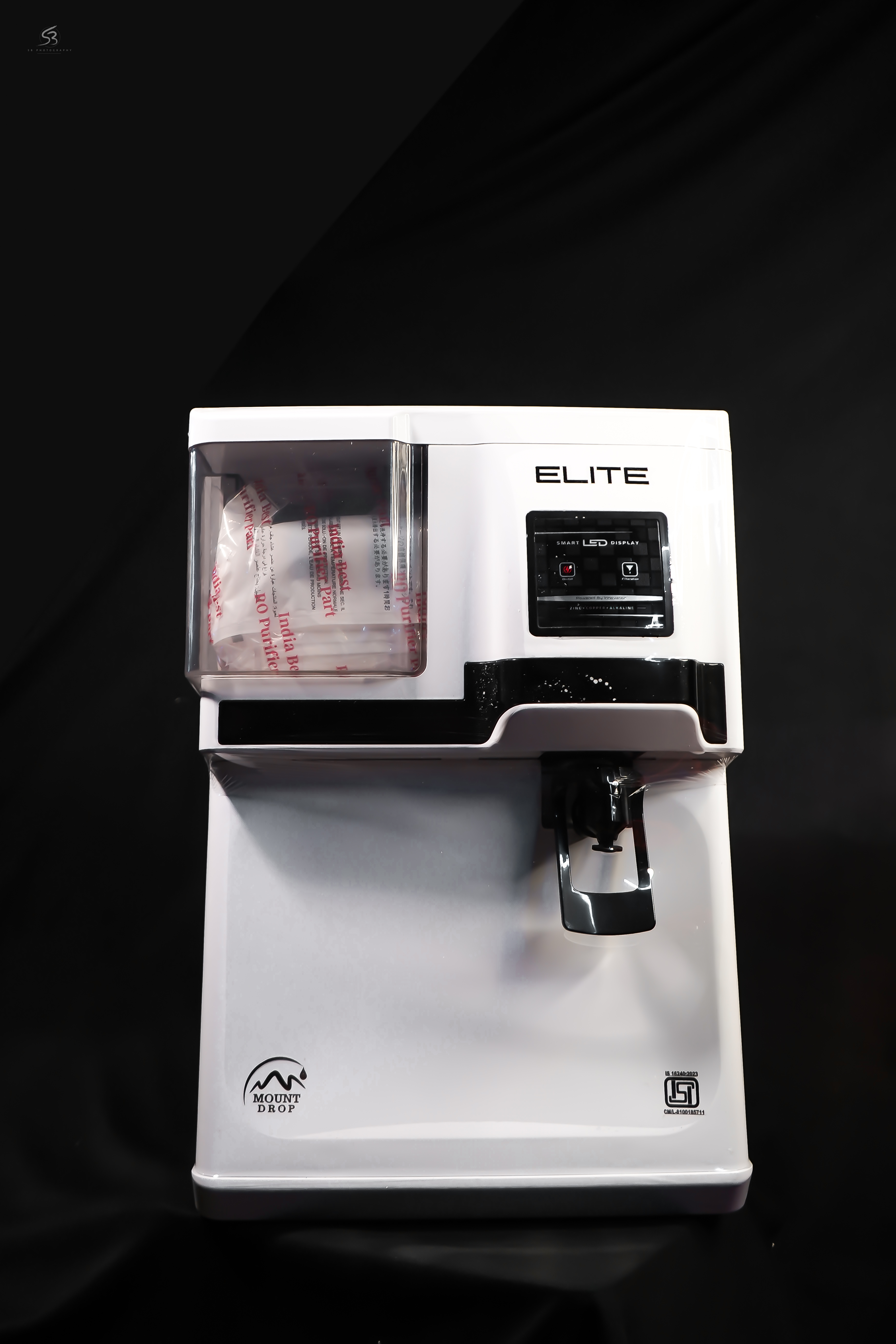 Mount Drop new White ELITE Water Purifier.