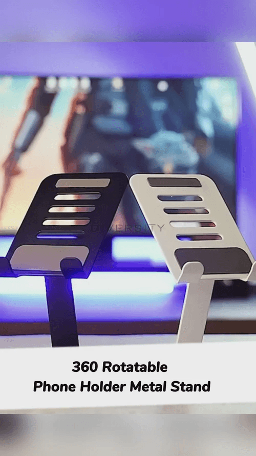 360 Rotatable Phone Holder Metal Stand
