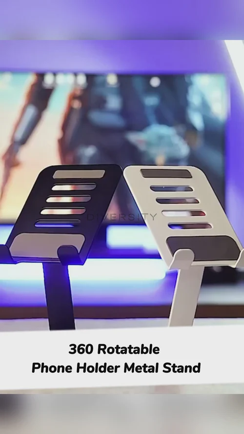 360 Rotatable Phone Holder Metal Stand