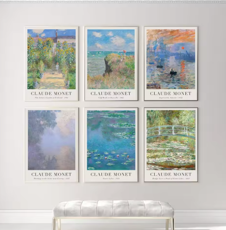 Claude Monet Art Prints Collection