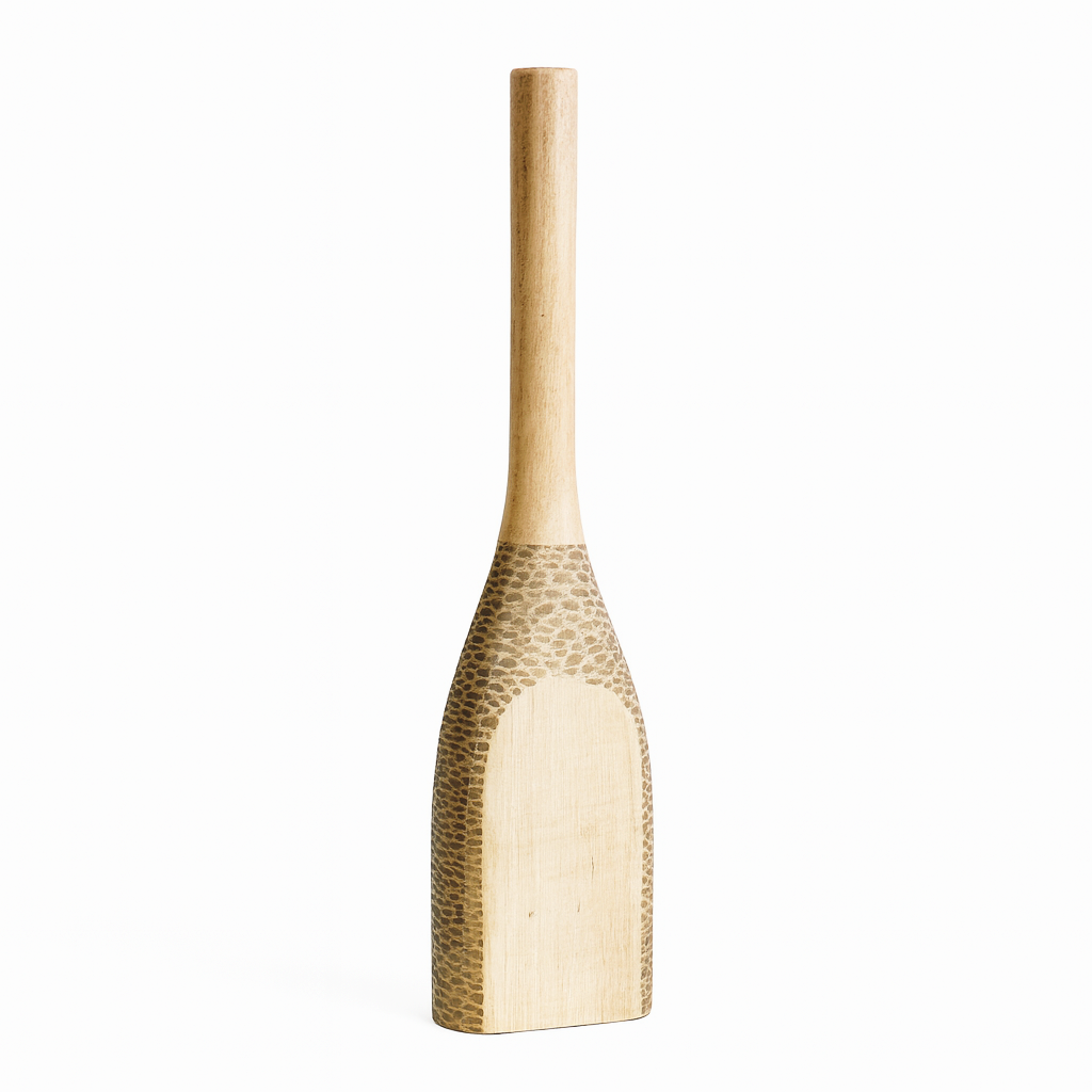 Tall Minimalist Wooden Vase