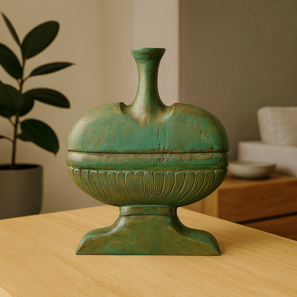 Antique-Style Decorative Vase