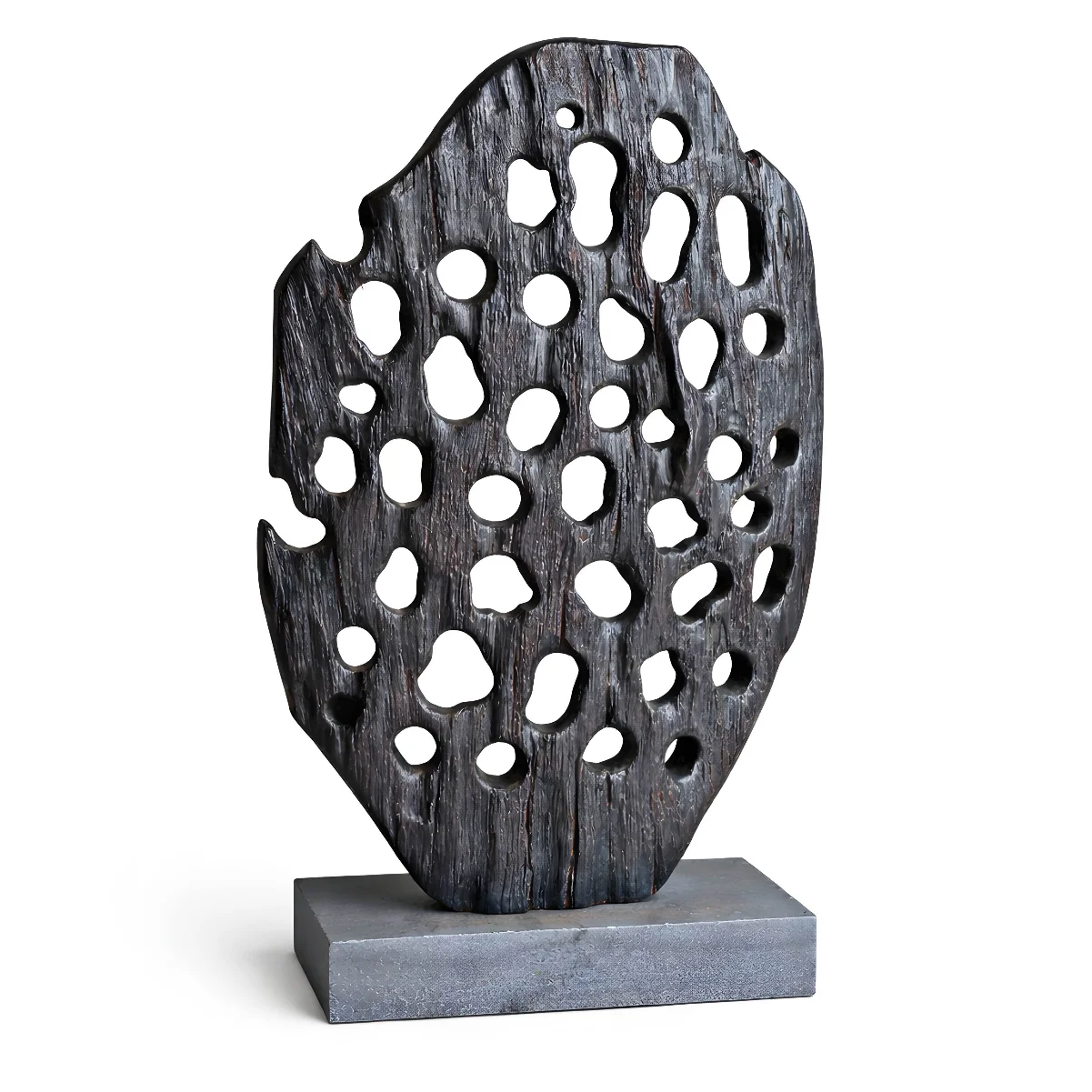 Windswept Hollow Wooden Sculpture