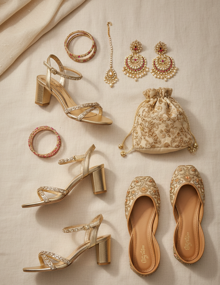 Vibrant Ombre Ethnic Suit