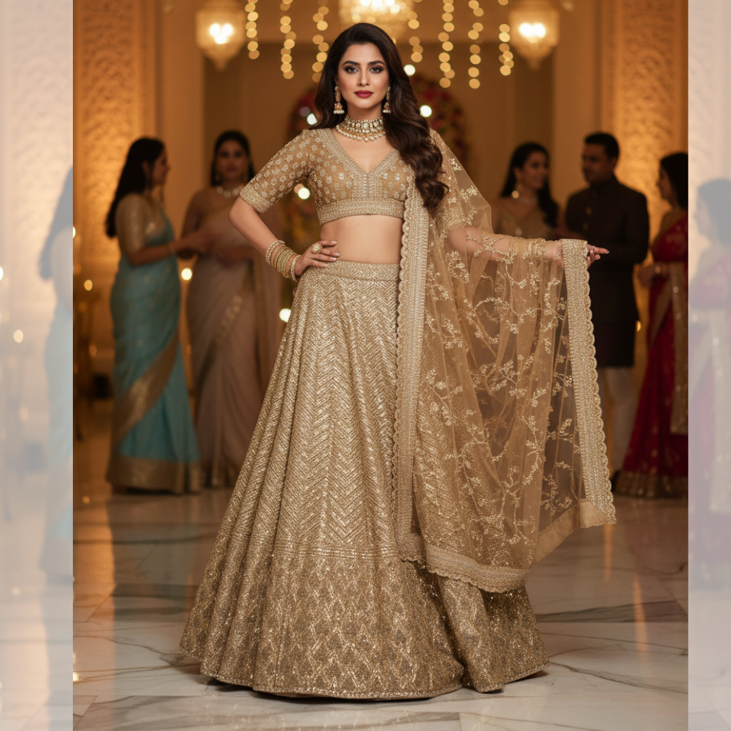 The Golden Elegance Bridal & Festive Collection