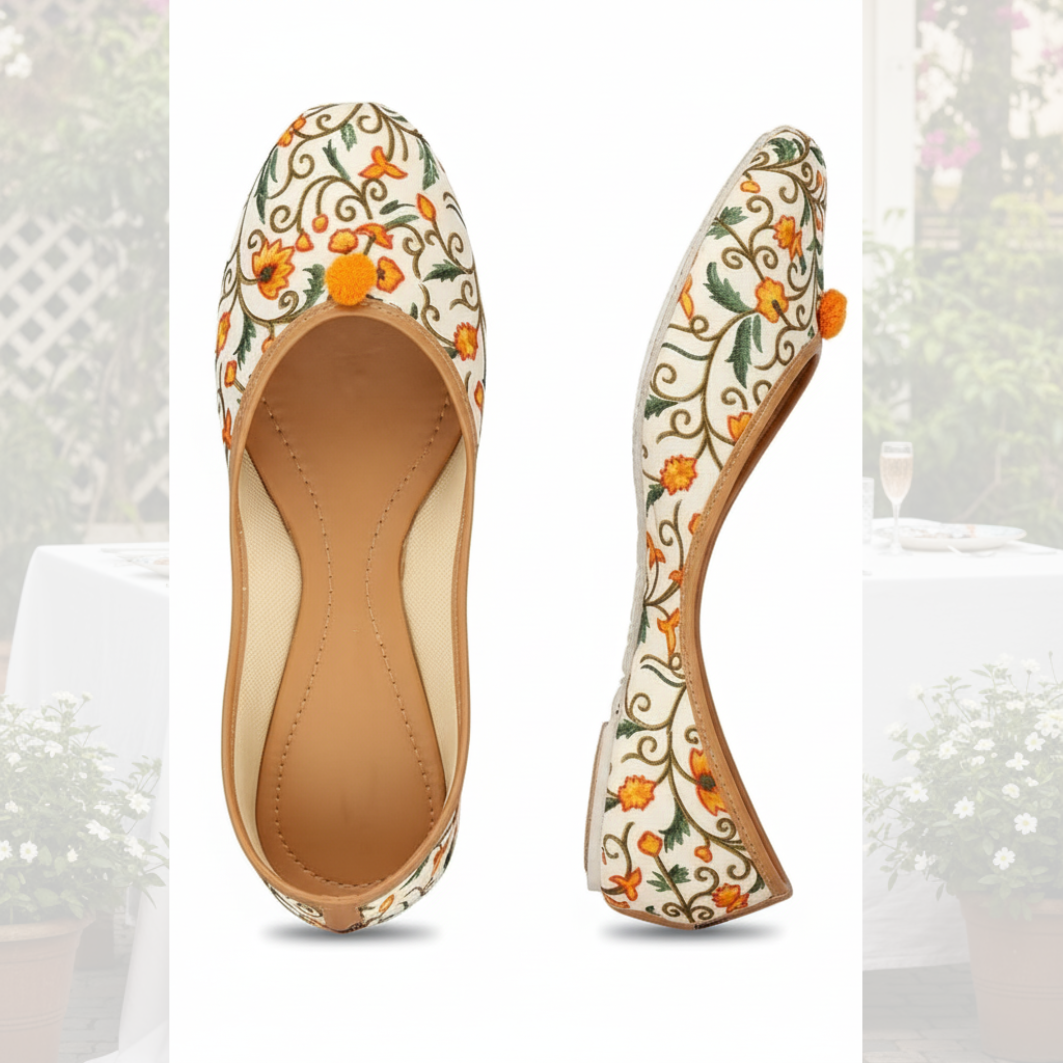 Floral Printed Ethnic Outfit