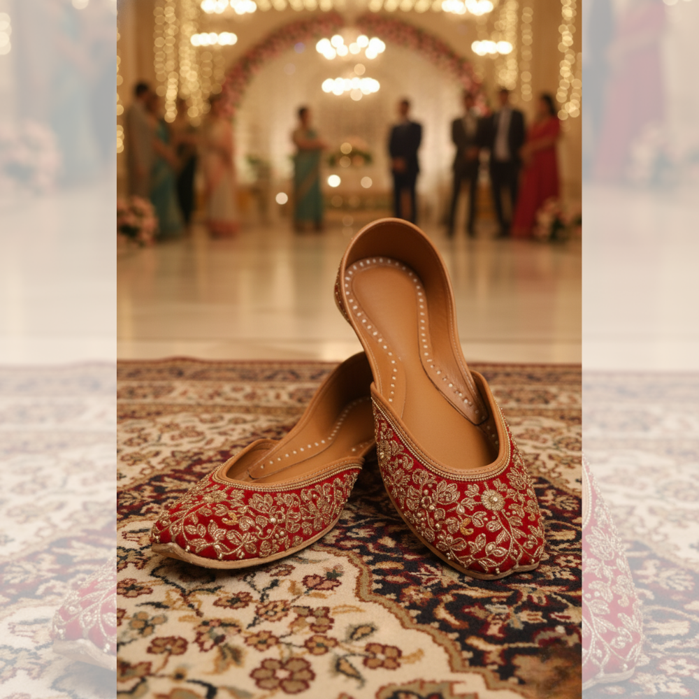 Traditional Red Bridal Lehenga