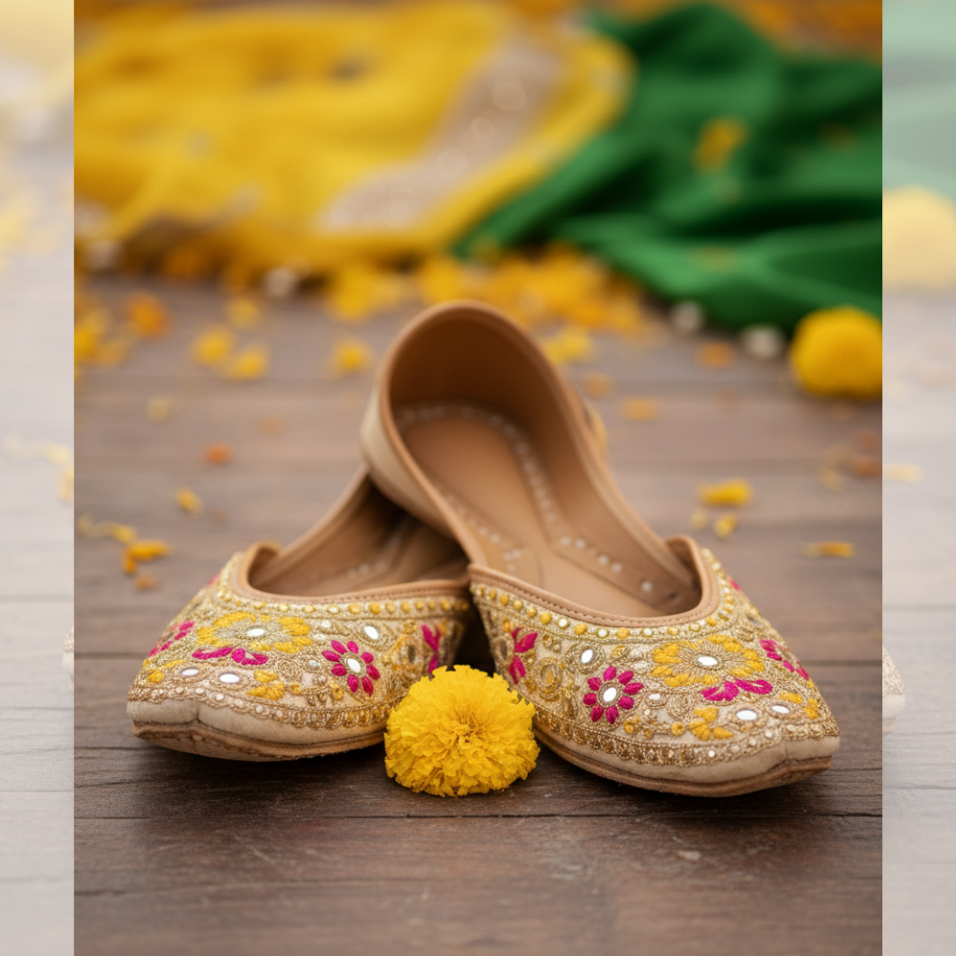 Vibrant Embroidered Lehenga Choli Set