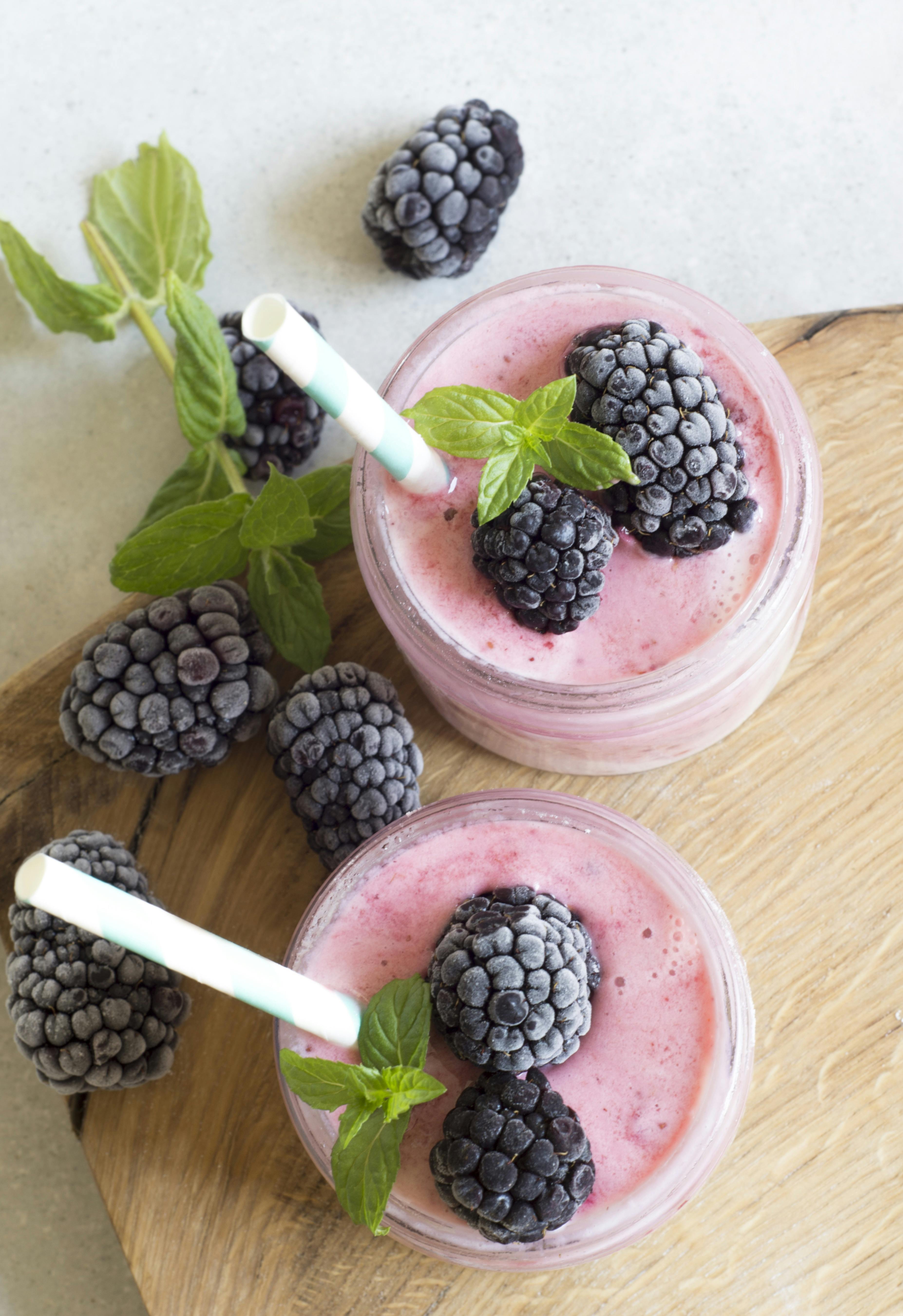 Frozen Blackberry Smoothie