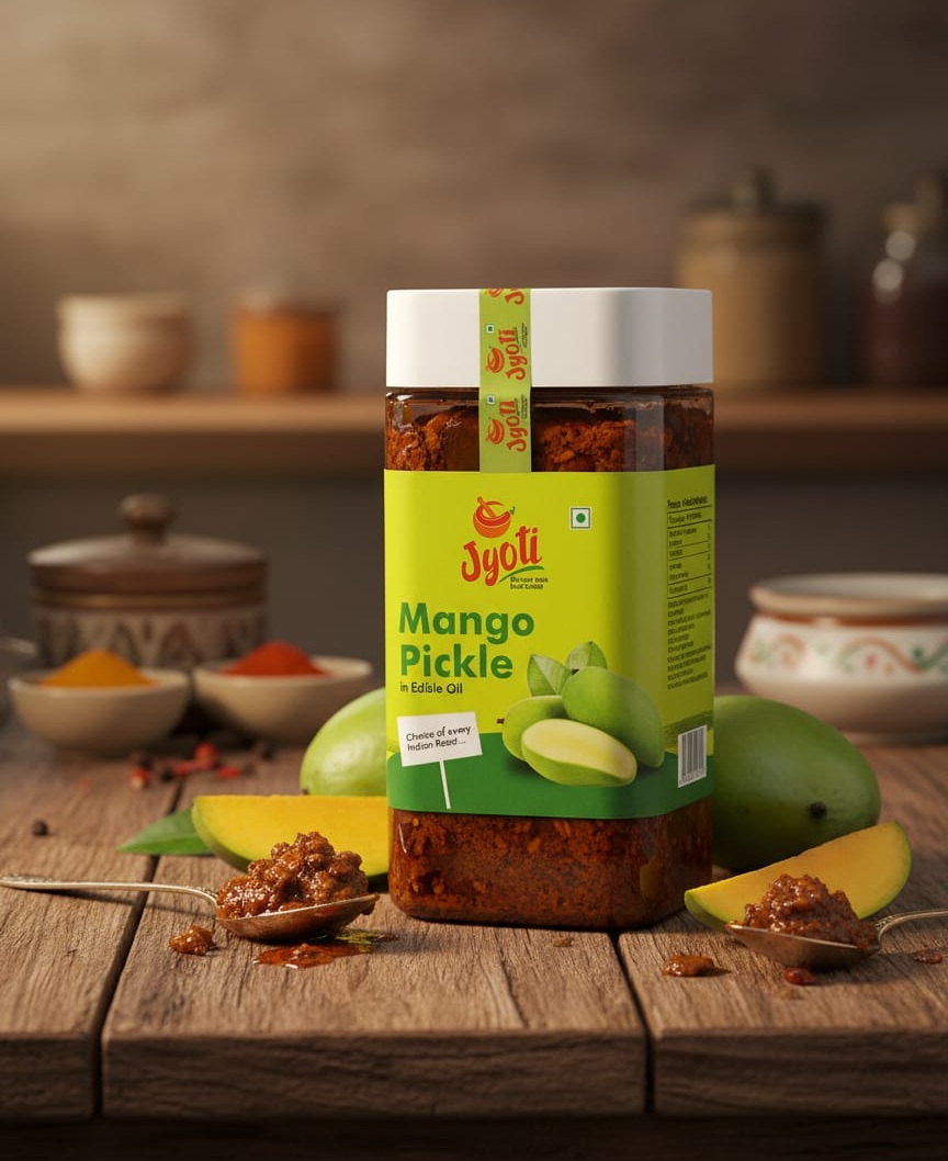 Jyoti Mango Pickle Sun-Dried