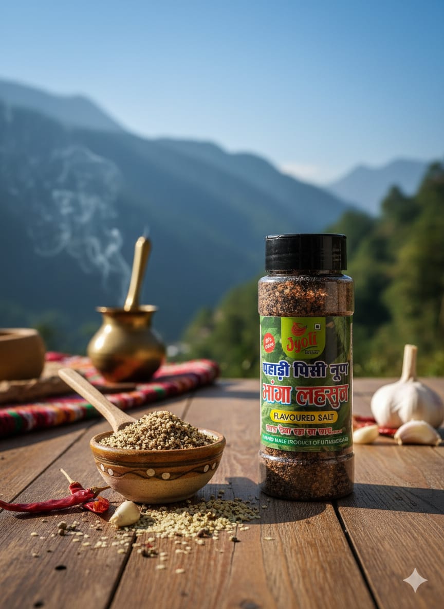 Pahari Pisi Noon Bhang Lashun Mix