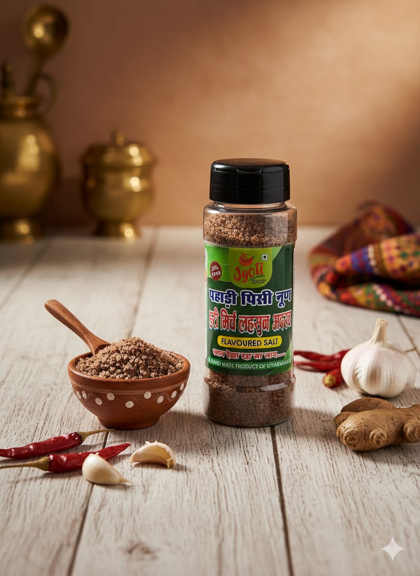 Flavoured Salt - Pahadi Mirch lashun  Mix