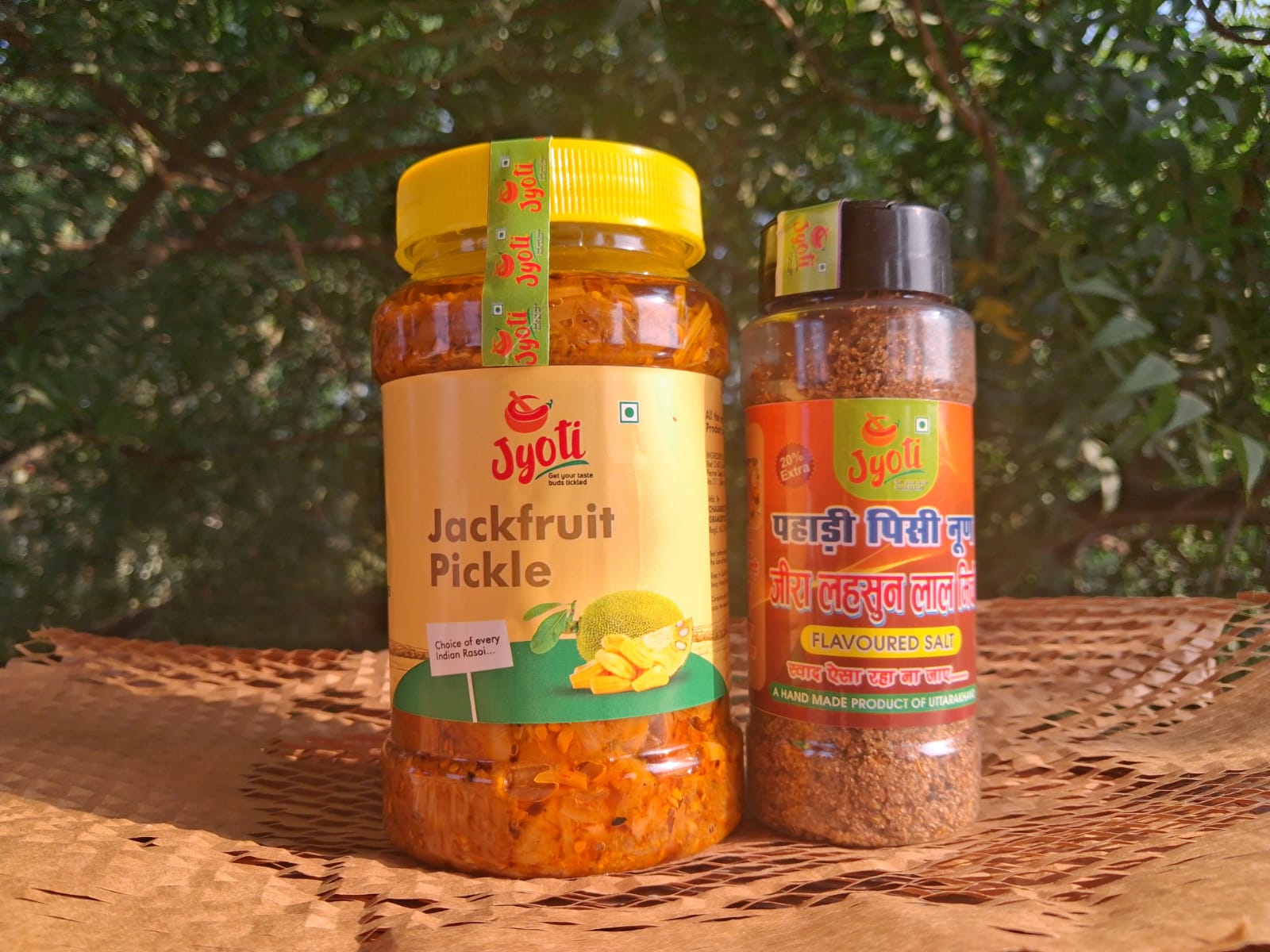 Jyoti Jackfruit Pickle and Flavoured Salt Combo