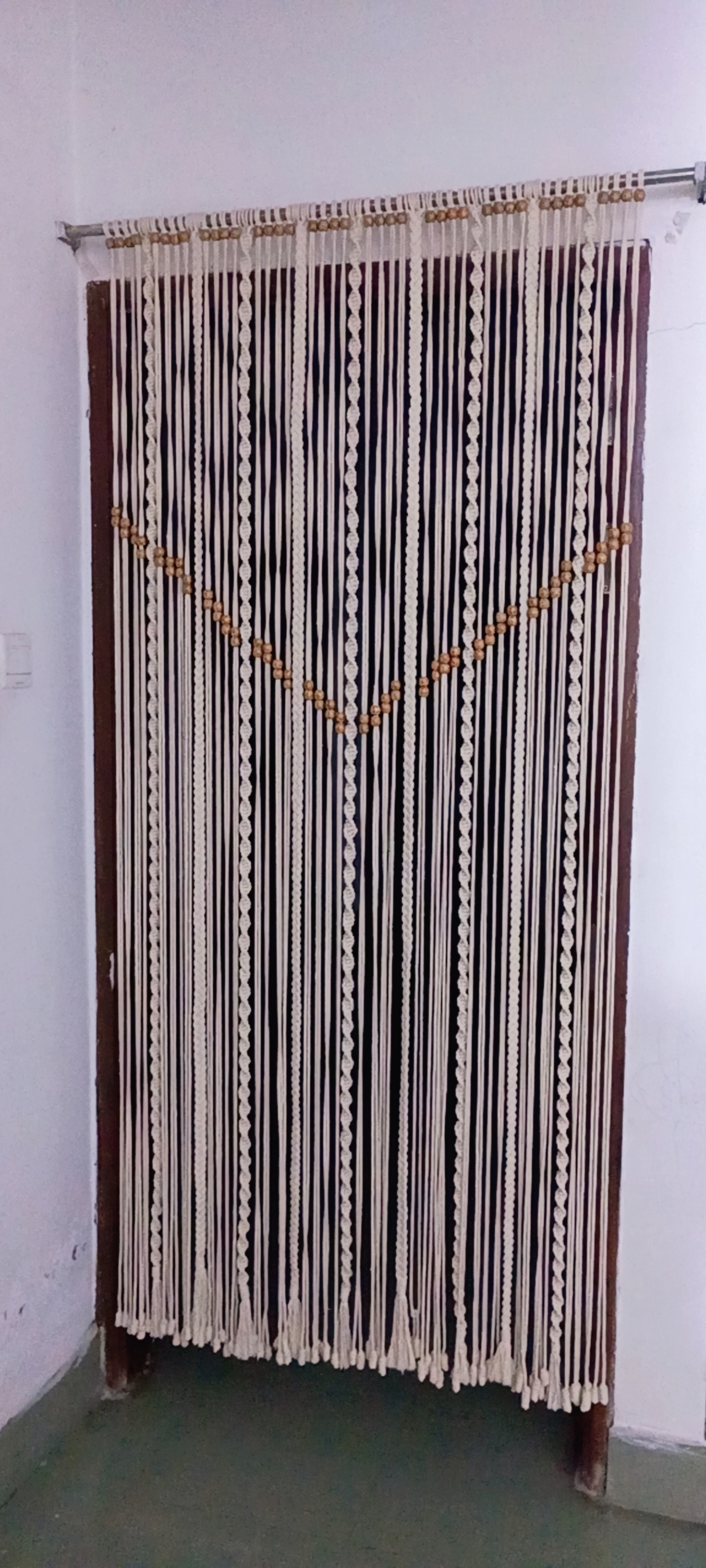 Macrame Door Curtain