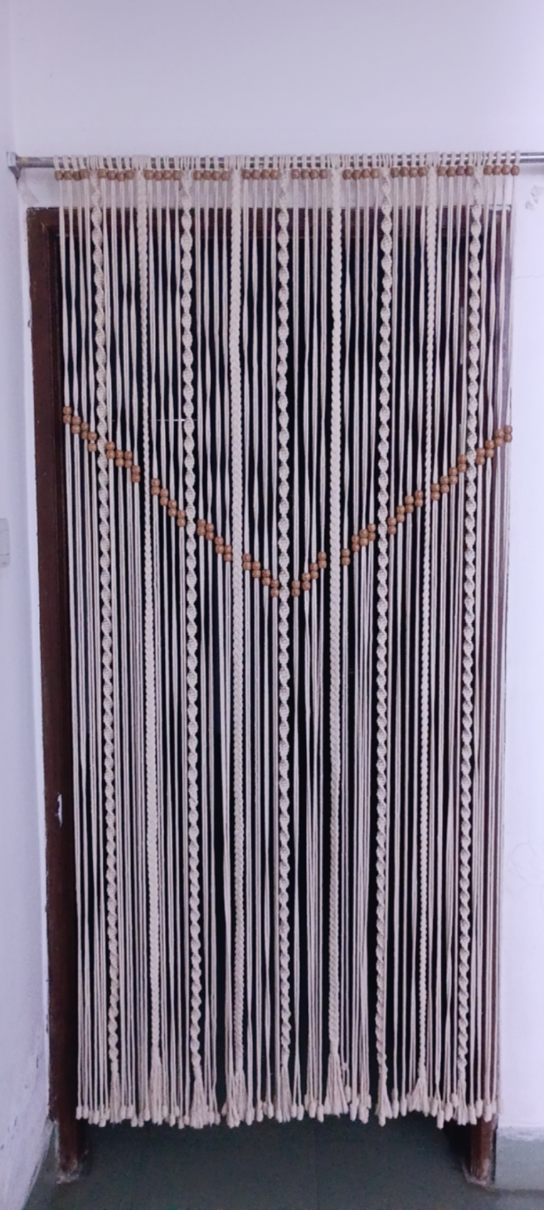 Macrame Door Curtain