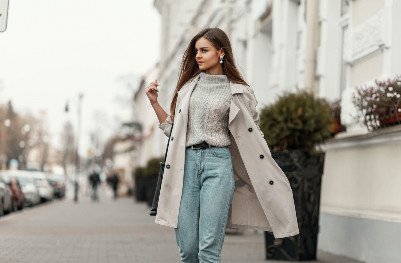 Classic Beige Trench Coat