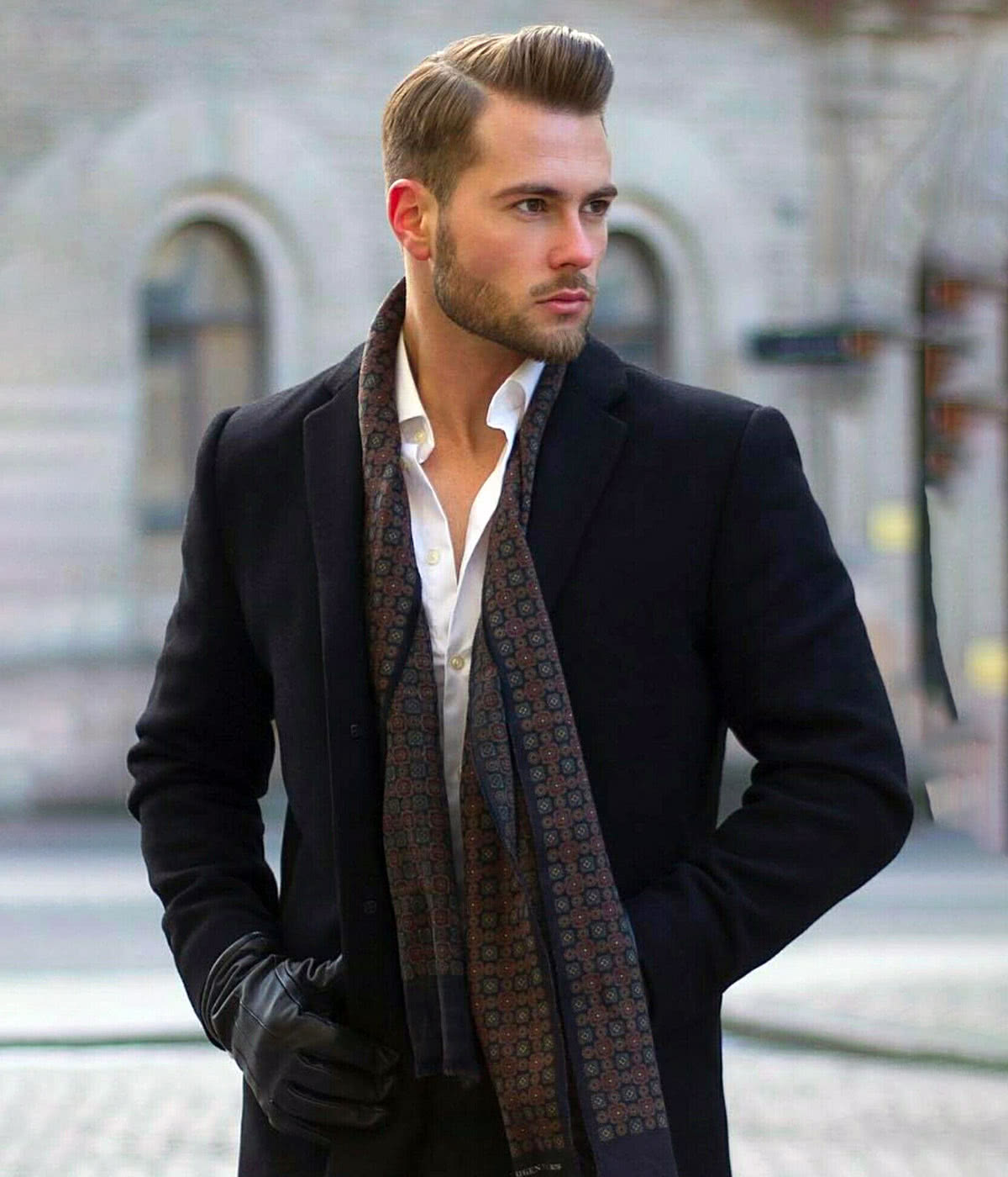 Men's Winter Formal Coat