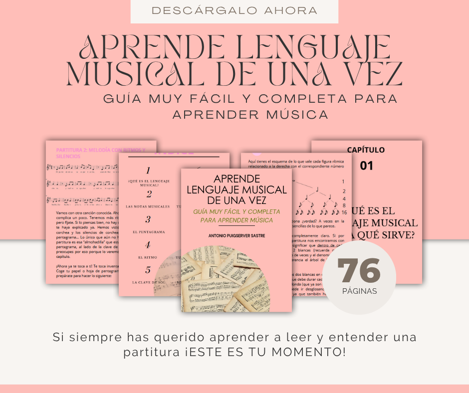 Aprende lenguaje musical de una vez
