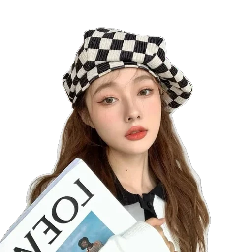 Mũ nồi đan caro