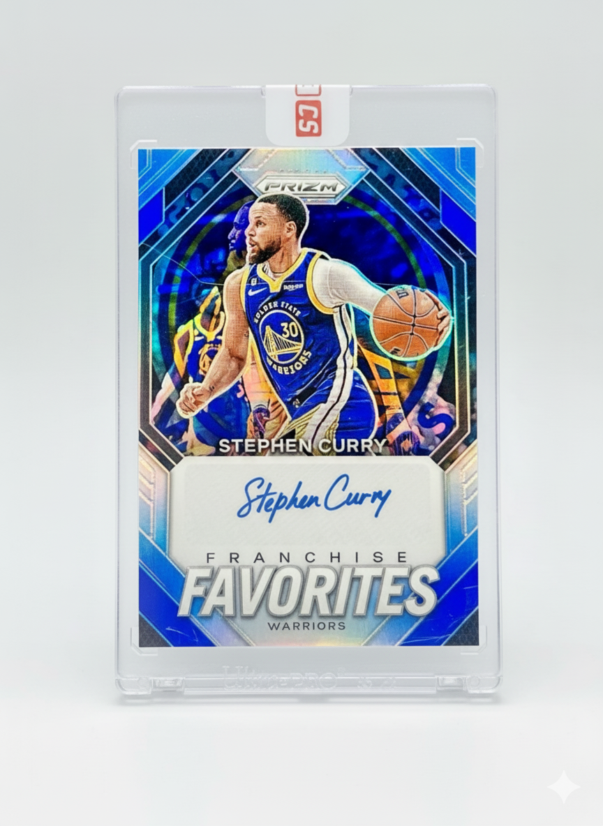 2023 Stephen Curry Panini Prizm Franchise Favorites Silver Auto SEALED Autograph