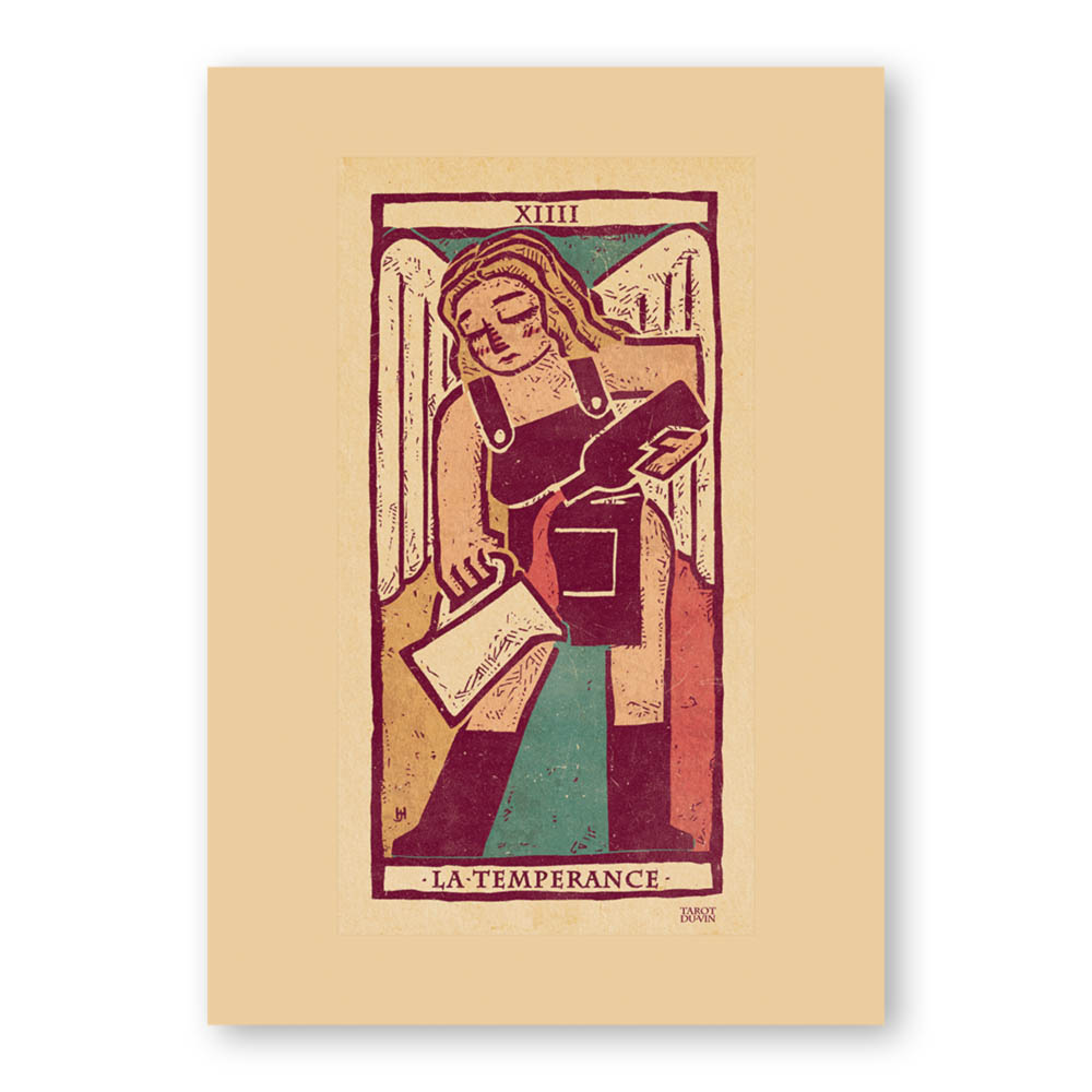 XIIII - LA TEMPERANCE