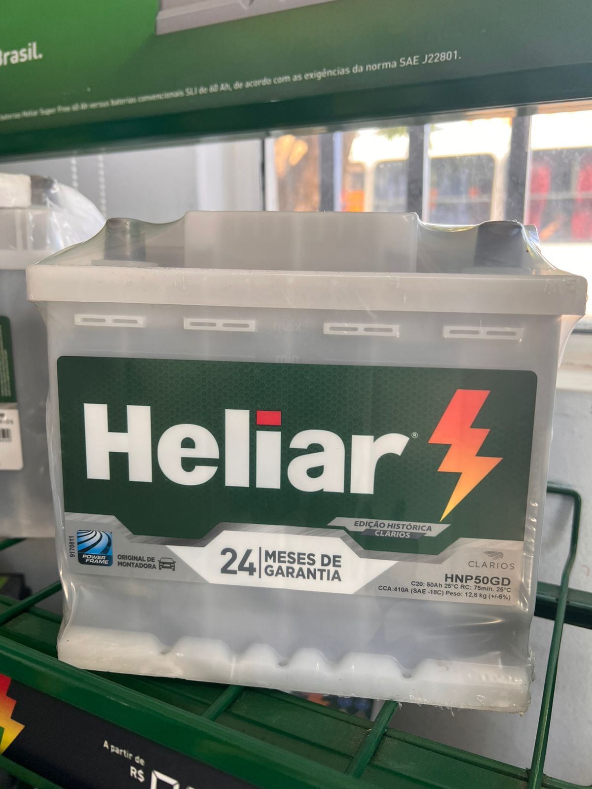 Bateria Heliar 60Aamperes