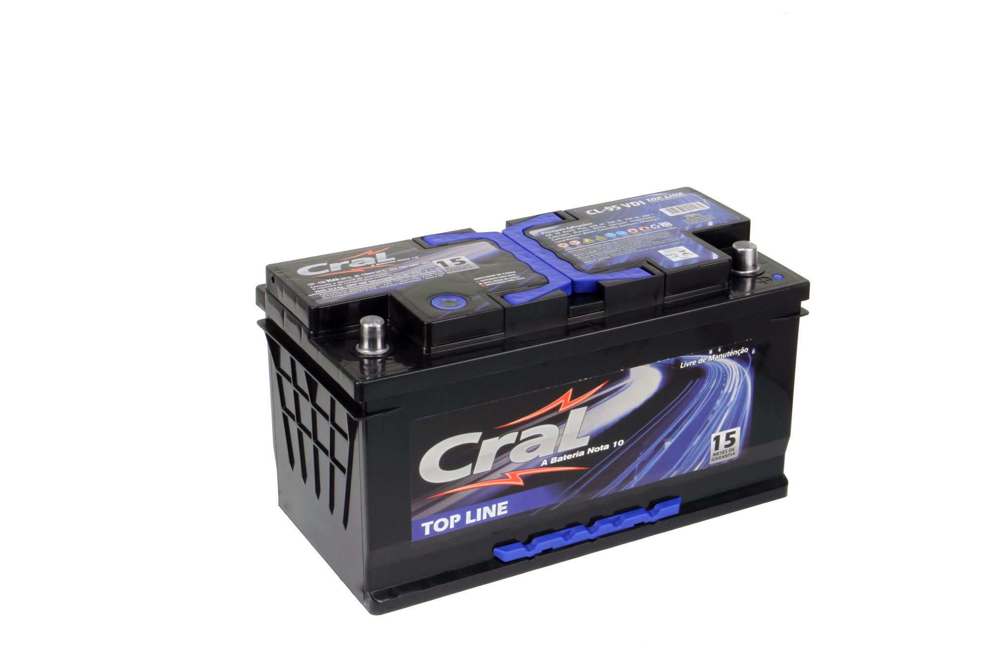 Bateria  Cral 95amperes Top Line