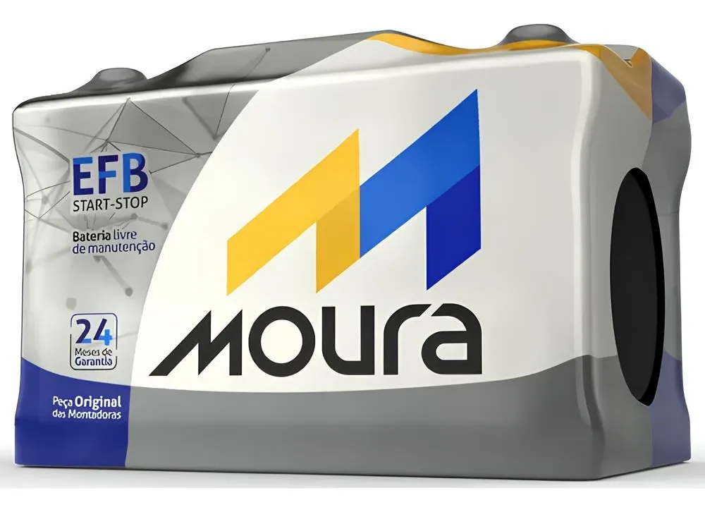 Bateria Moura EFB Start-Stop 72amperes