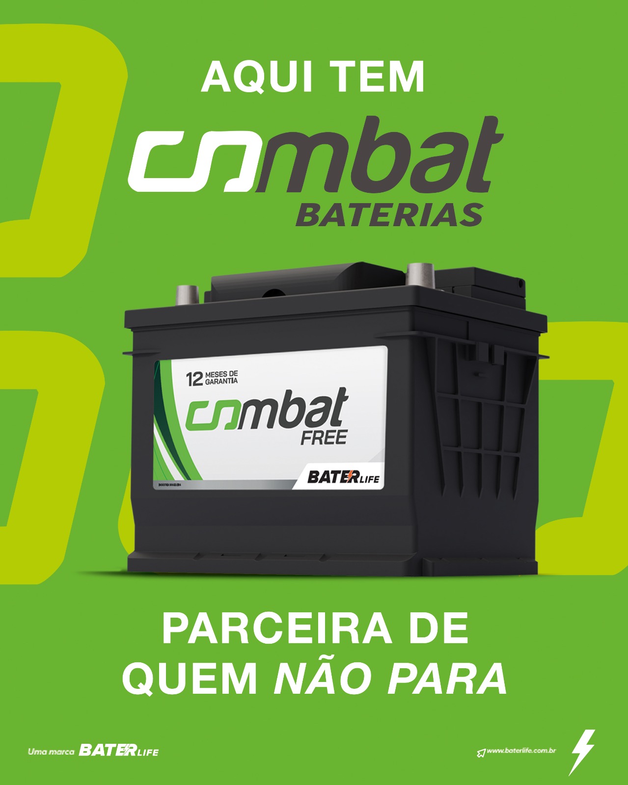 Bateria Combat 50amperes