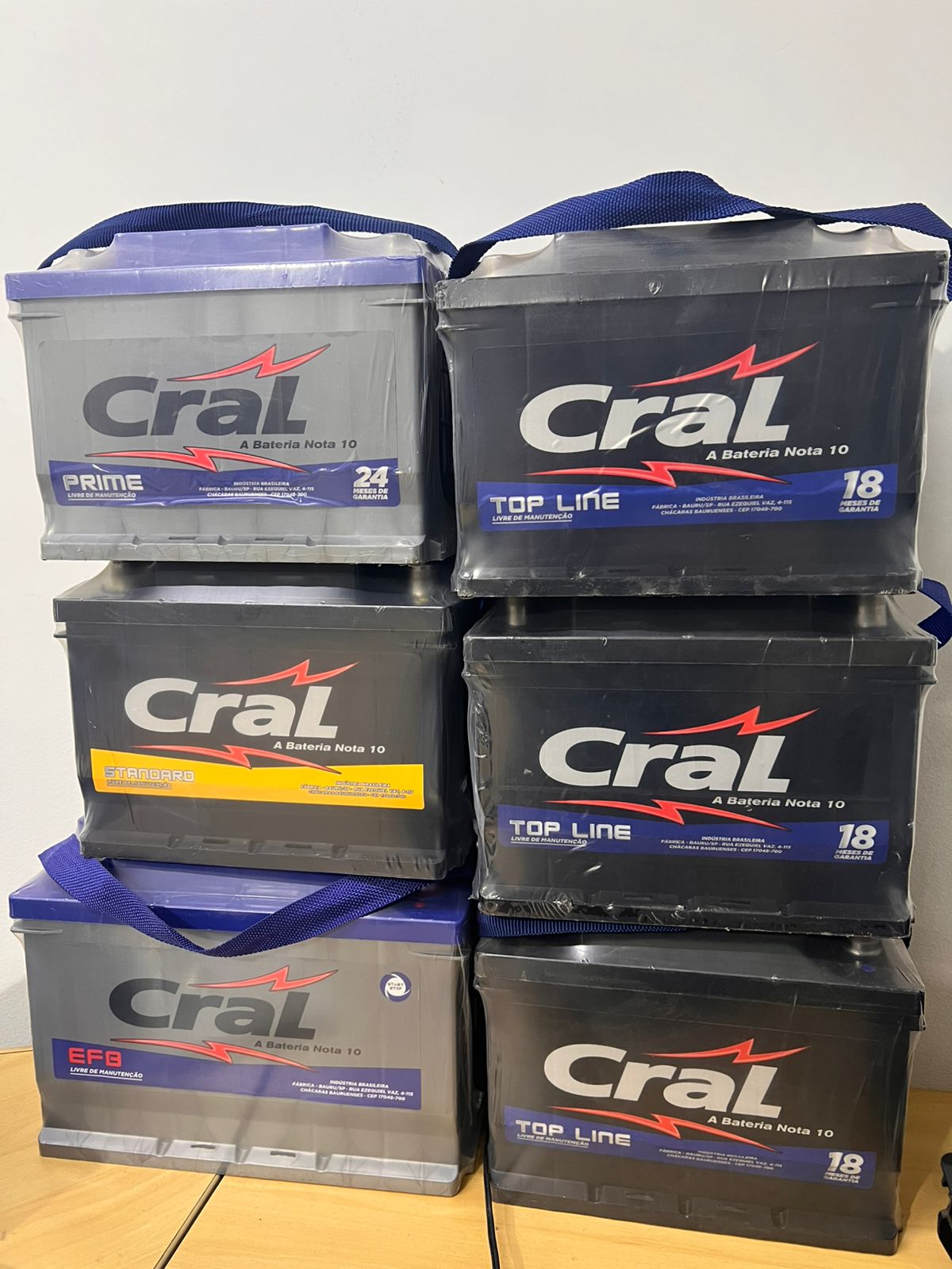Baterias  Cral 75amperes