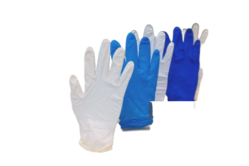 Disposable Gloves (Latex, Nitrile, Vinyl)