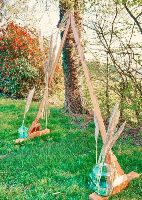 Arche triangulaire bois