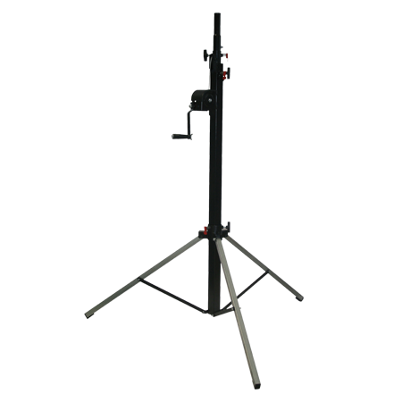 Trépied lourd à treuil