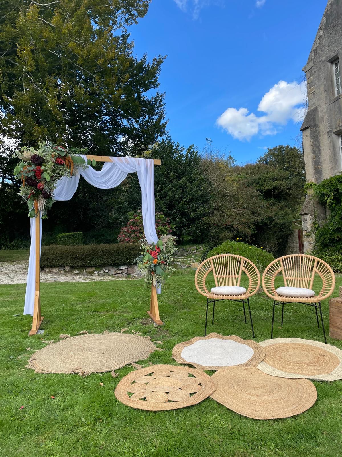 Arche rectangulaire bois