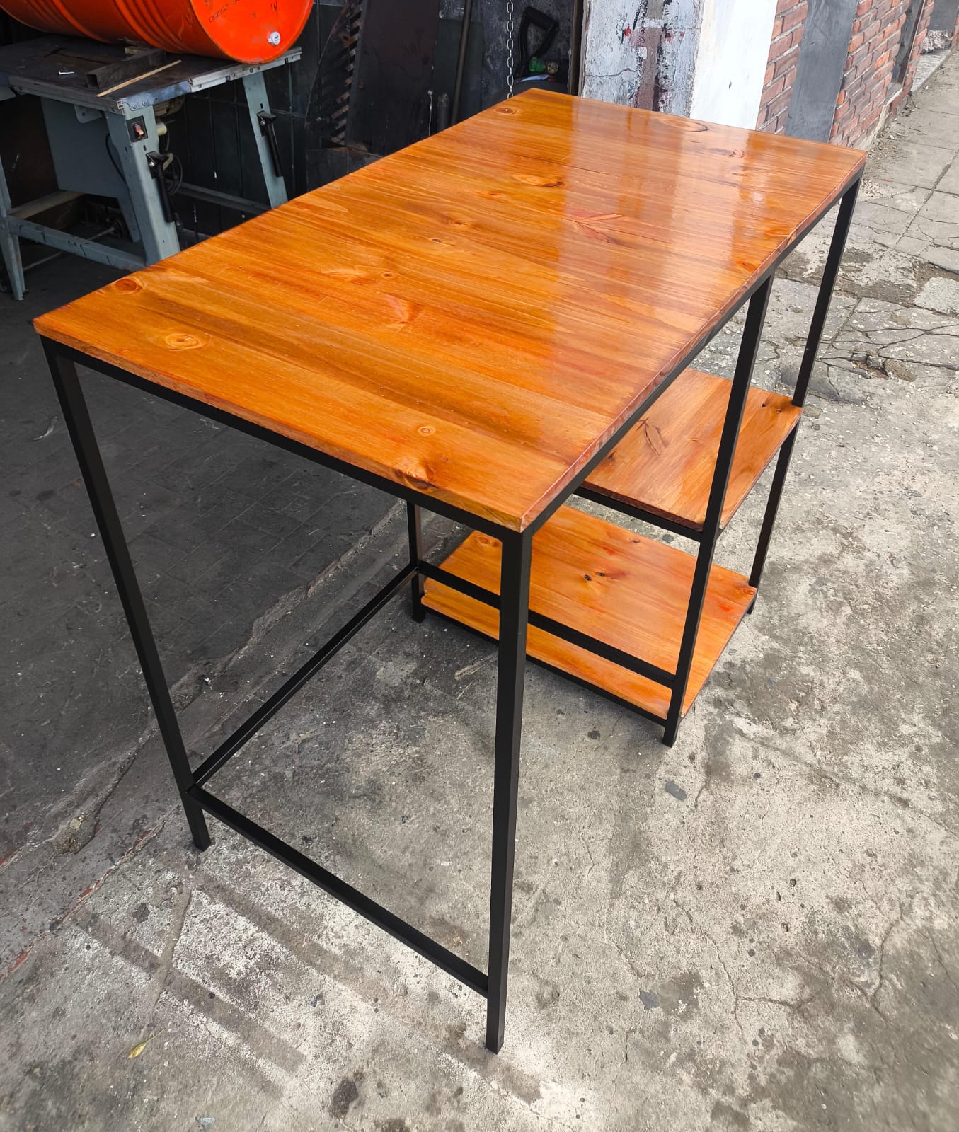 Organizador lavarropas con estantes