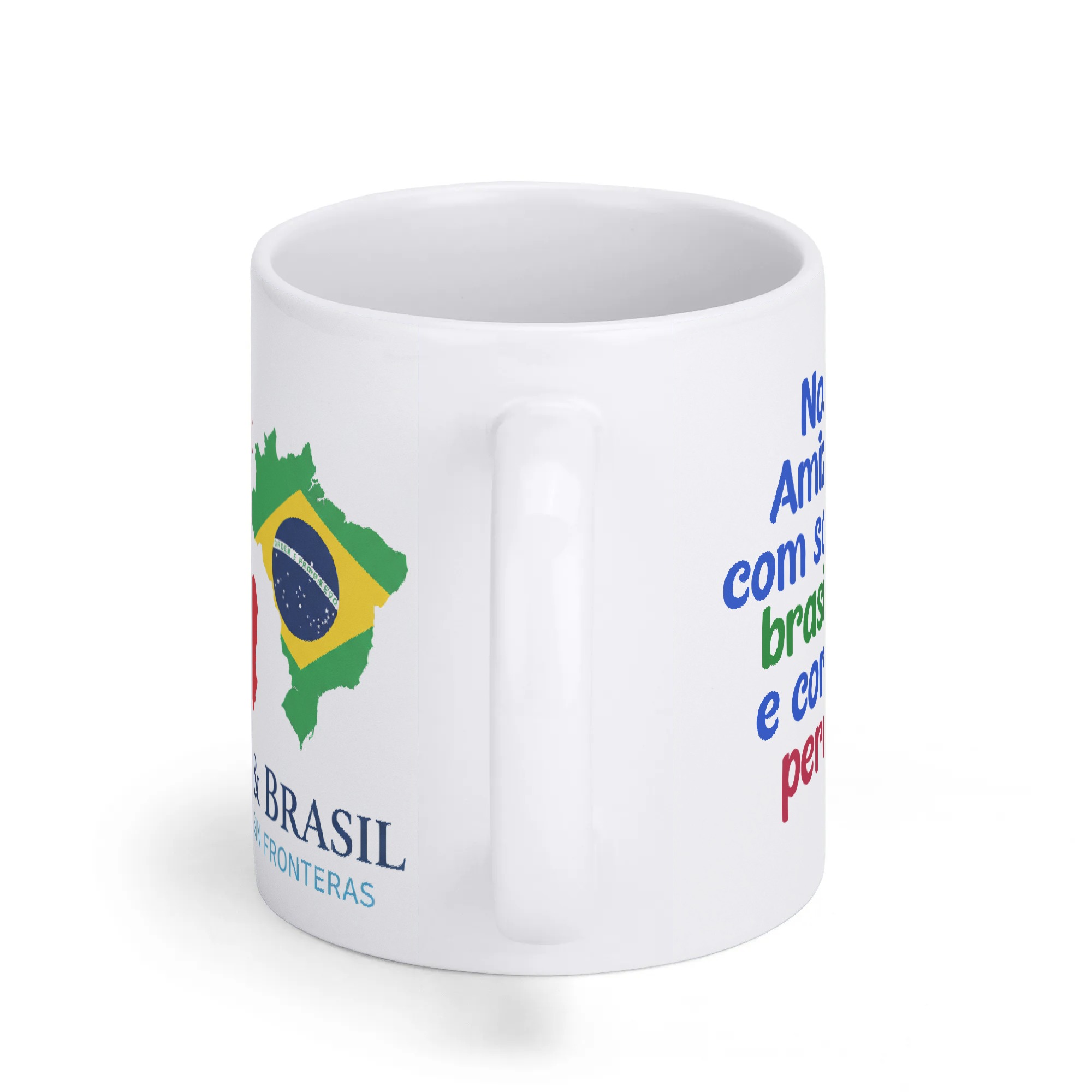 Caneca de Amizade Peru & Brasil