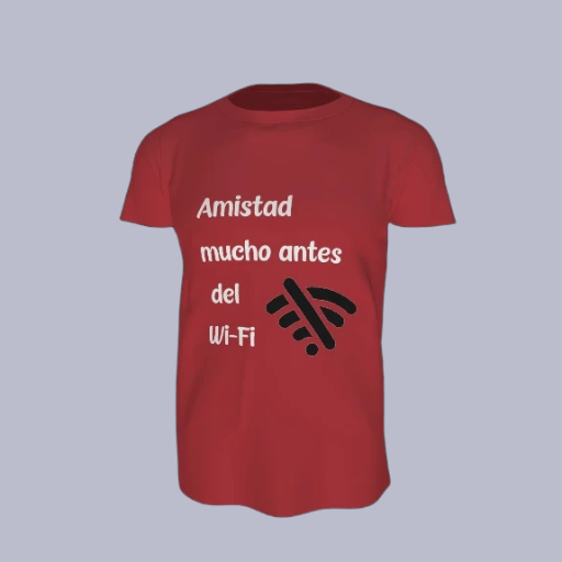 Camiseta Amizade Antes do Wi-Fi