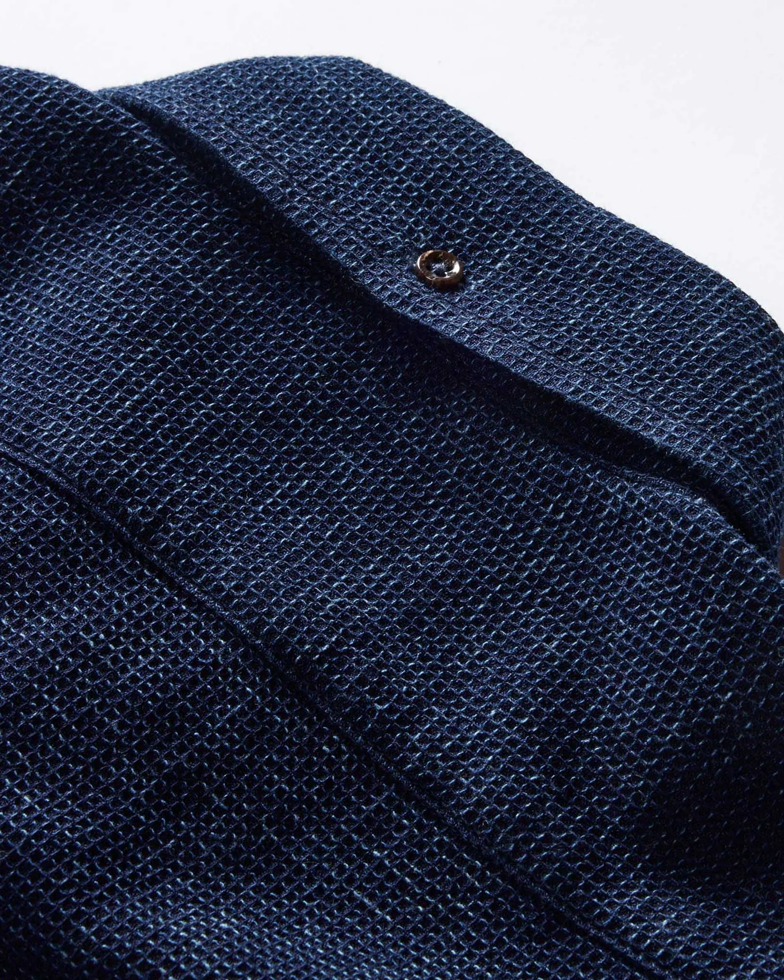 The Jack in Rinsed Indigo Waffle