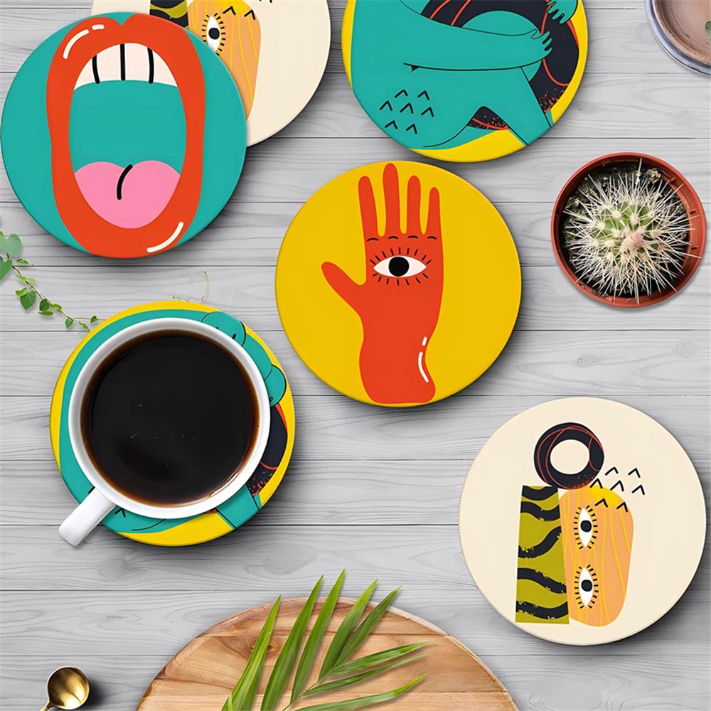 D-Art Style Acryl Untersetzer