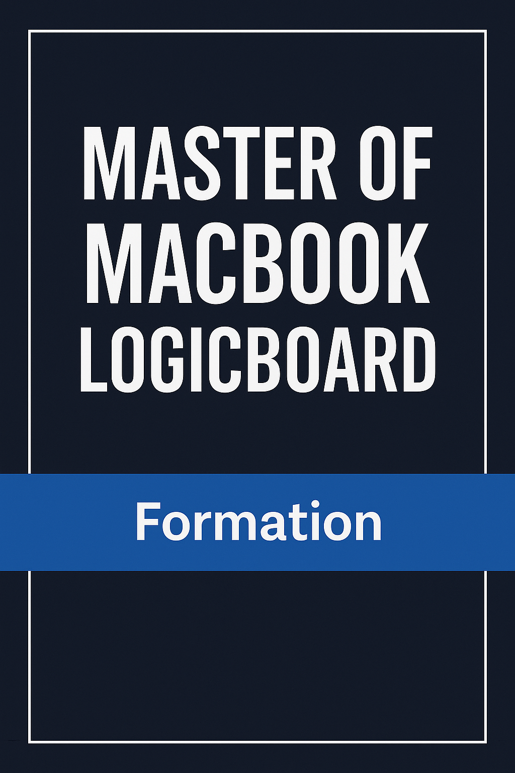 Formation complète de réparation carte mère pour MacBook Puce Apple M1,M2&M3