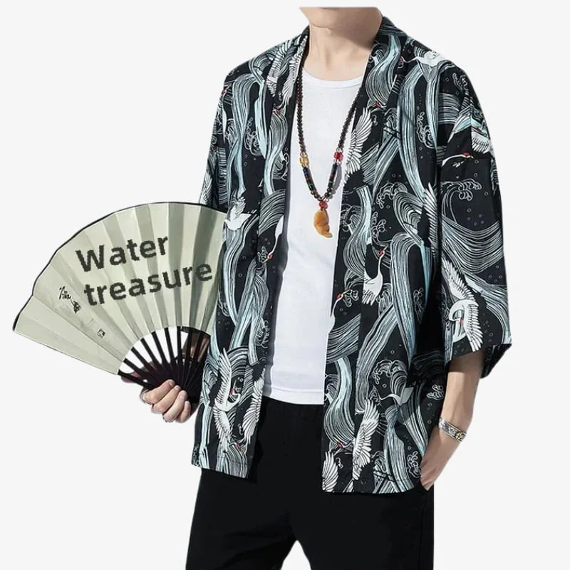 Kimono Style Mens Jacket