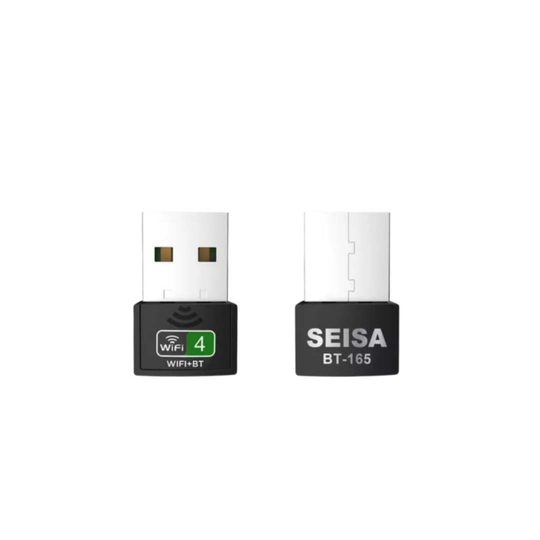 Adaptador USB Wifi y Bluetooth SEISA BT-165