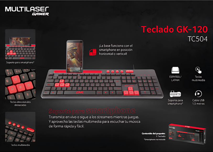 Teclado Gamer