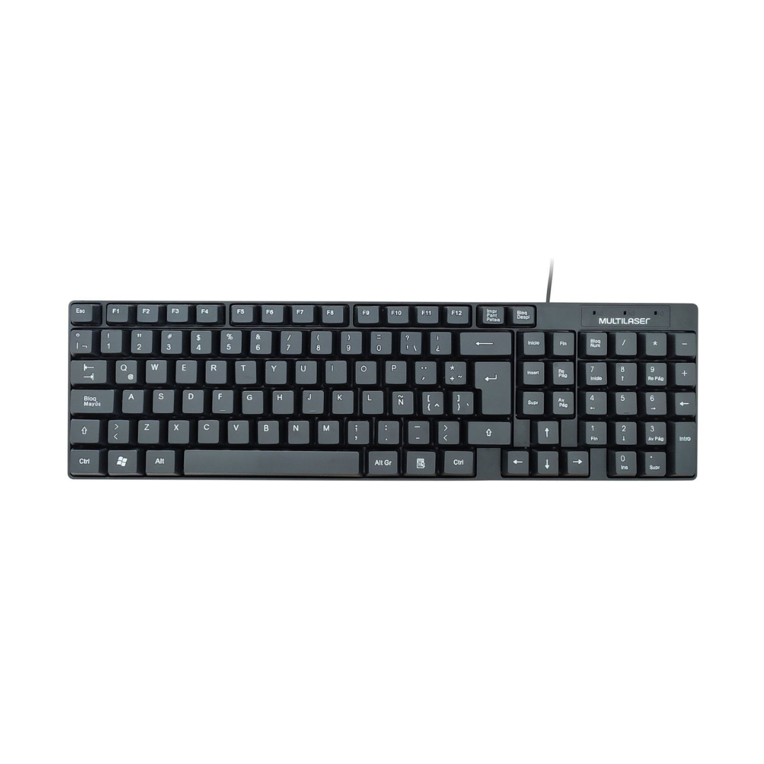 Teclado Multilaser Slim USB TC501