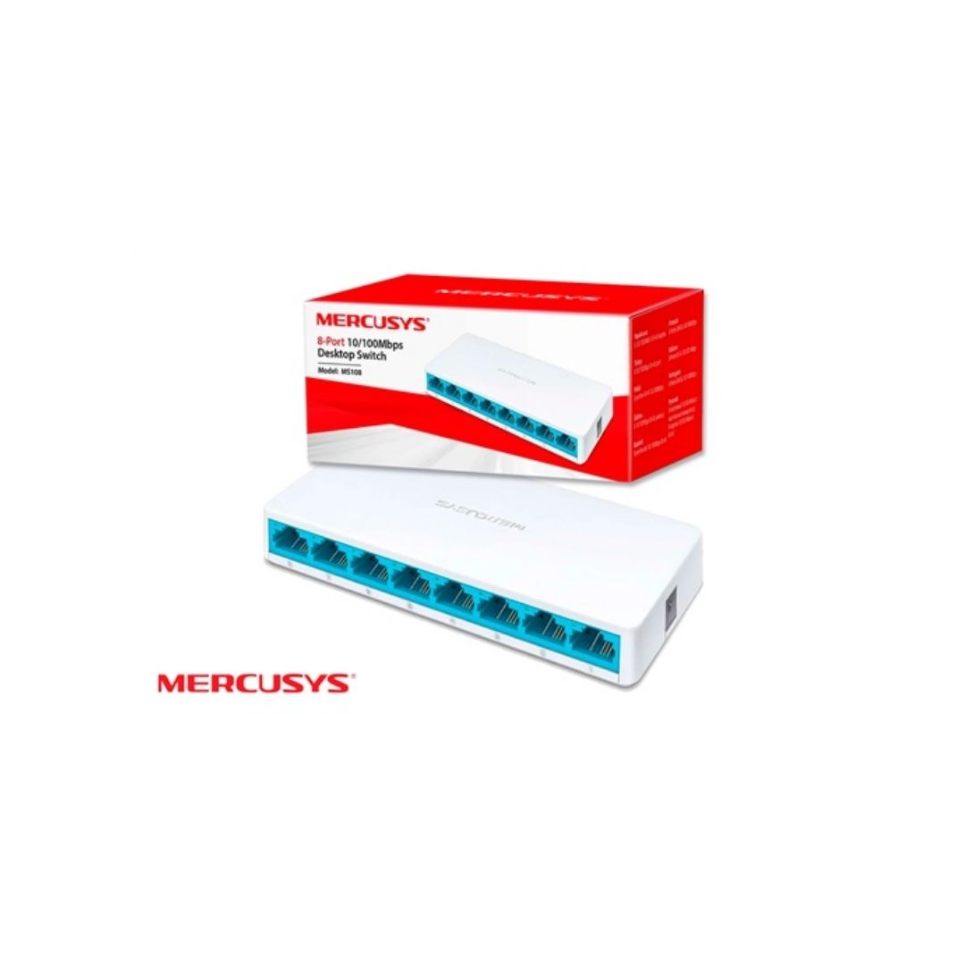 Switch de 8 puertos Mercusys MS108