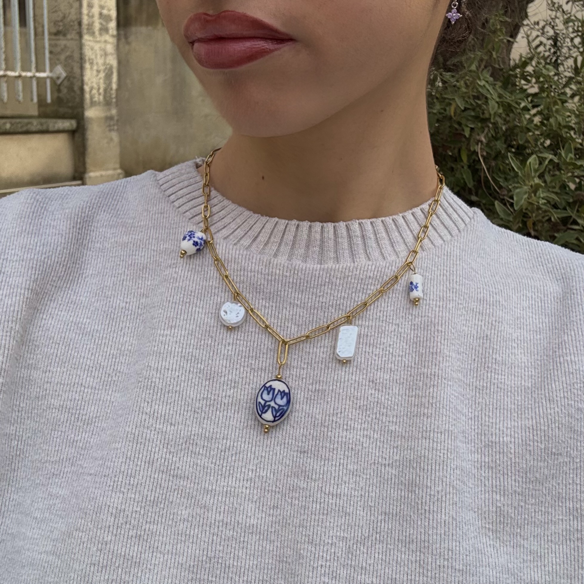 Collier à breloques "Mahé"