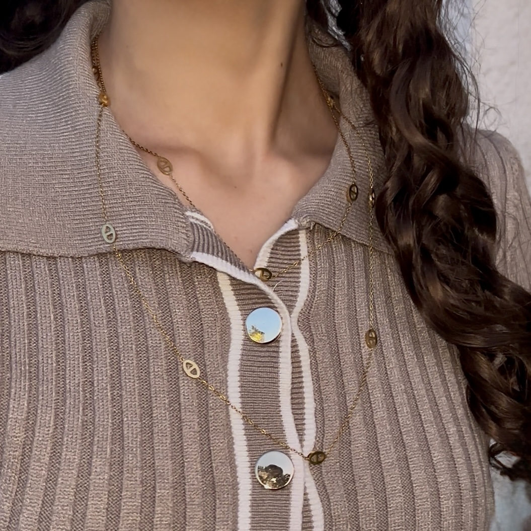 Sautoir « Coffee »