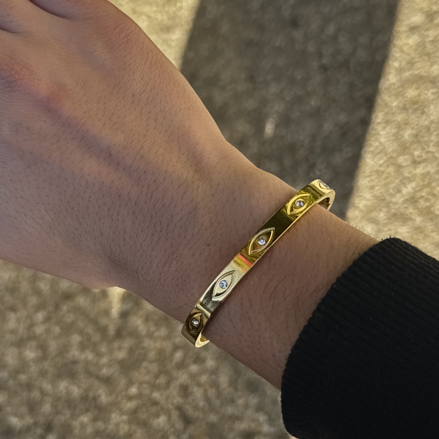 Jonc "Mila" - Petit prix 